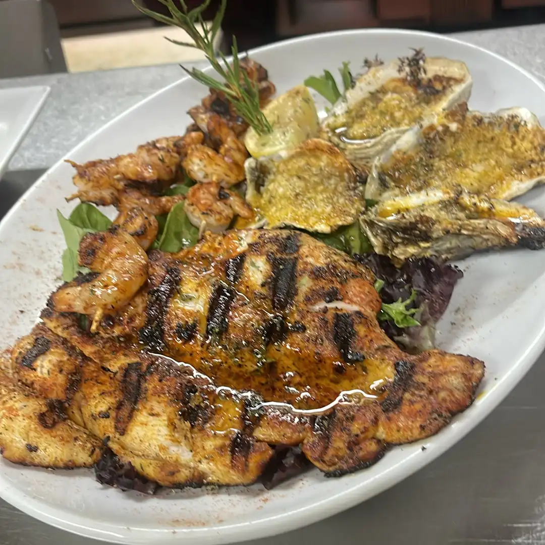 Grilled Fisherman Combo.
