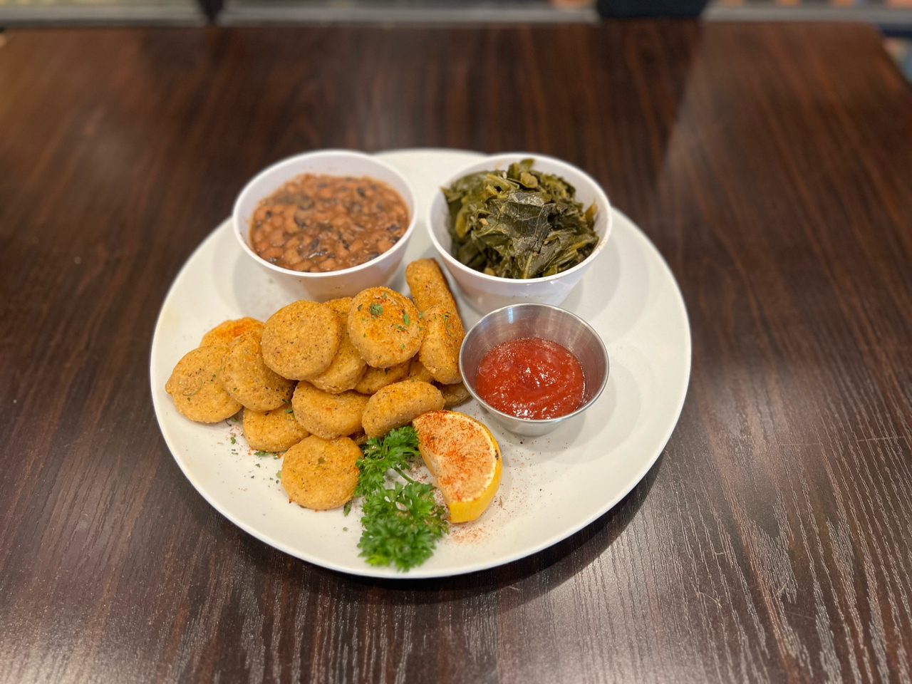 Vegan Soul Plate.