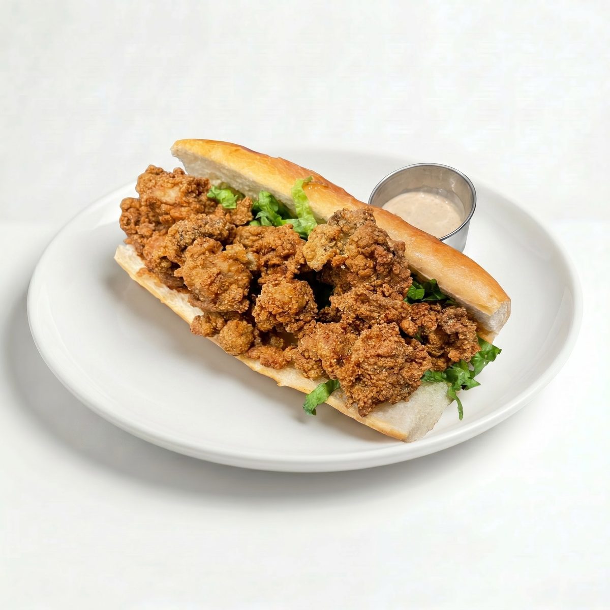 Fried Oysters Po'Boy