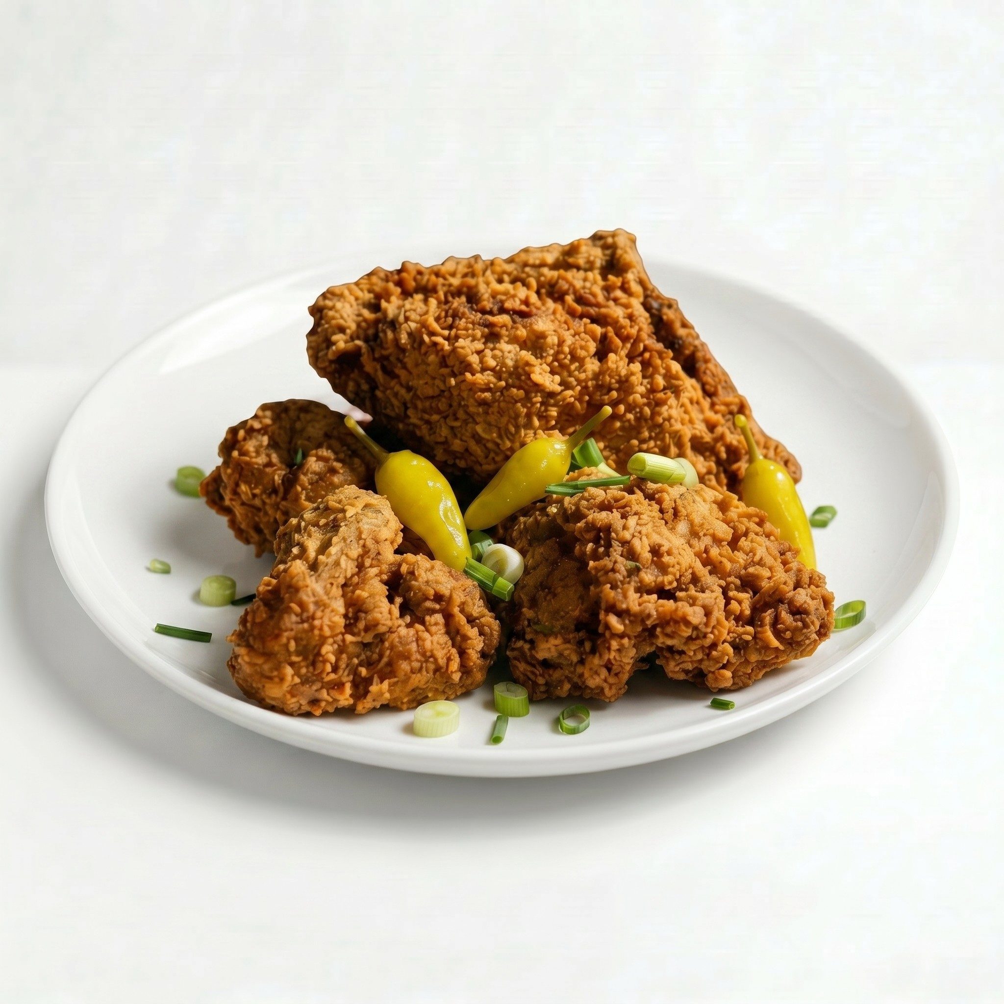 Half Fried Chicken.