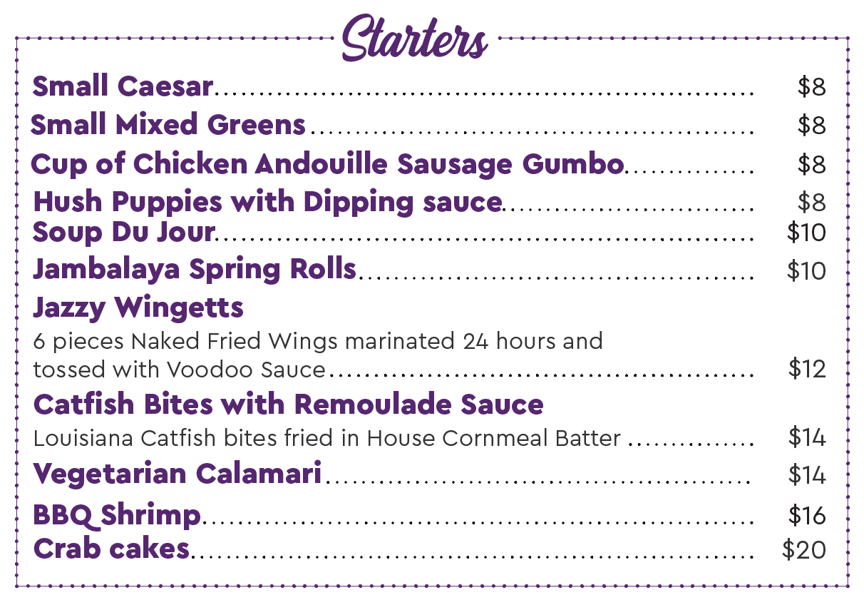 mardi gras food starters